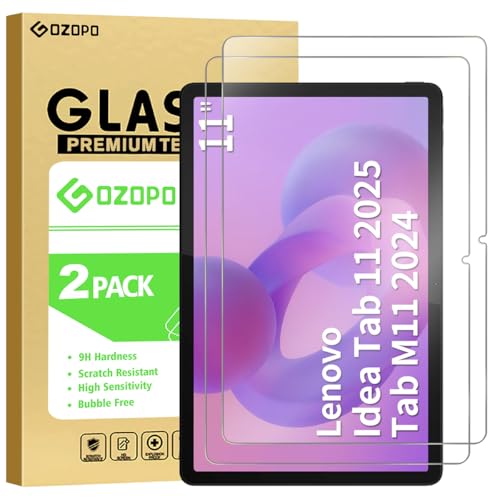 GOZOPO 2 Pack Screen Protector for Lenovo Idea Tab 11" 2025/Lenovo Tab M11, Bubble-Free, Tempered Glass Film Guard - for Lenovo Tab K11/ K11 Gen 2/ Tab M11 TB330FU TB330KU TB336FU TB336ZU by GOZOPO - Used condition - US$7.82