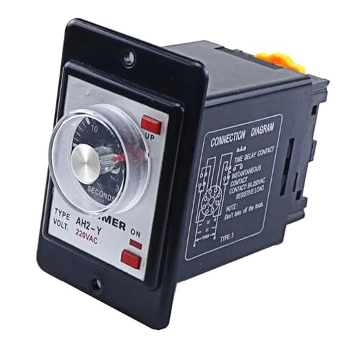 Relais temporisé AH2-Y AC220V 10S avec 8 broches pour contrôle électrique