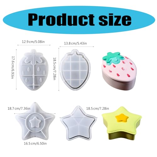 Boîtes de rangement en silicone polyvalentes pour petits objets de la maison