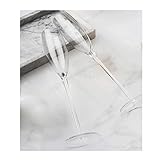 La série de verres en cristal sans plomb est fine et transparente, et le son du tintement est clair et long.