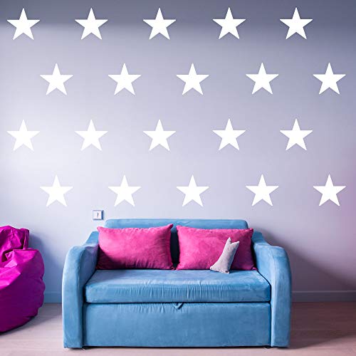 VWAQ Estrellas Vinilos Adhesivos para Pared - Pack 20 miniatura 2
