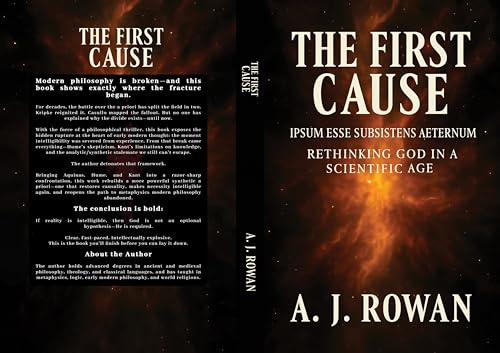 THE FIRST CAUSE: IPSUM ESSE SUBSISTENS AETERNUM - RETHINKING GOD IN A SCIENTIFIC AGE (The Metaphysics of Being and Science Series Book 1) (English Edition)