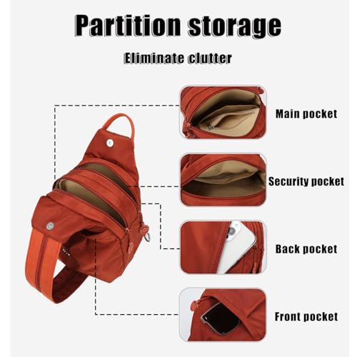 2025 backpack chest bag double zipper large capacity, Street Fashion Shoulder Bag, Versatile Wearing Ways (Black)3