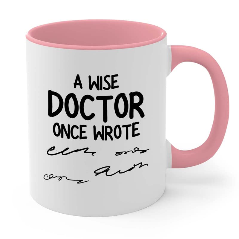 Flairy Land Pharmacist Two Tone Pink Edition - Wise Doctor A - Nurse Doctor Chemist Pharmacy Technician Patient Practicioner Laboratory Research Technologist