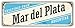 SkyBug Mar del Plata City Argentina Retro Sign Travel Bumper Sticker Vinyl Art Decal for Car Truck Van Window Bike Laptop