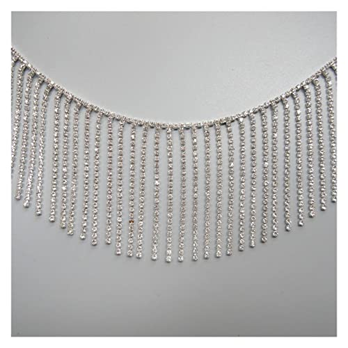 Encaje de diamantes para arreglar vestidos y añadir brillo facil 6