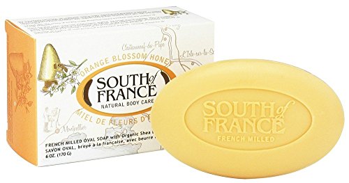 South Of France Natural Bar Everyday Detox Soap, Orange Blossom Honey, 6 Ounce #TOP11
