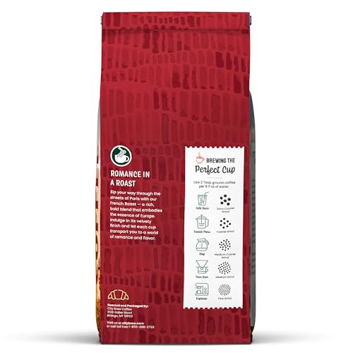 City Brew French Roast Café en Grano 12 oz miniatura 3