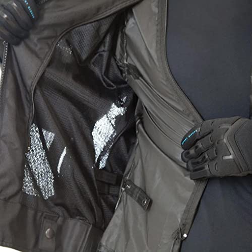 Jaqueta X11 Motociclista Breeze Ventilada Preta e Vermelha (GG)