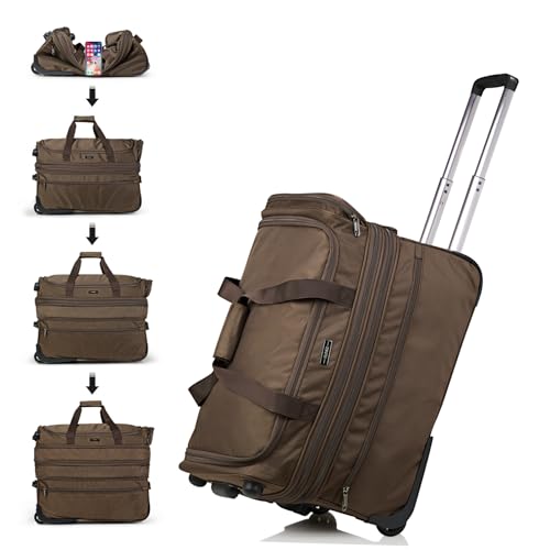 Hanke Large Expandable checked Luggage Suitcases Wheels