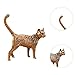Imagen de Guangcailun Estatuilla Creativa de Gato Persa de Metal