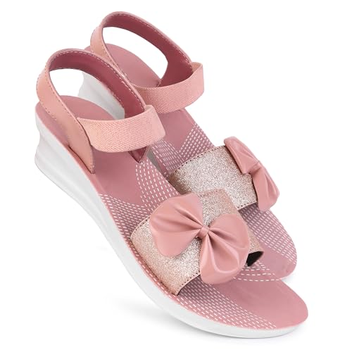Image of Stylish and Comfortable Sandals with Bow Detail for Everyday Wear