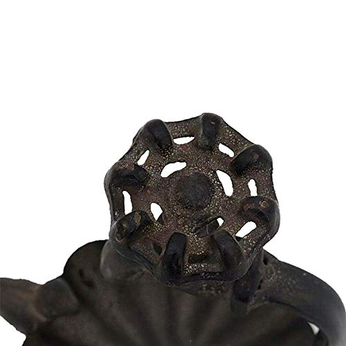 Parisloft Casting Iron Bird And Water-Tap Decorative Metal Soap Dish Farmhouse Rustic Home Decor #TOP3