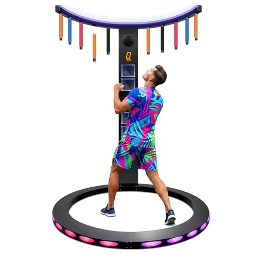 RXFSP Hand Eye Coordination Catch Stick Arcade Game Machine - Coin Operated Reaction Training Equipment, Coin-Free Entertainment Mode, Party Entertainment, Arcade Room, Bars