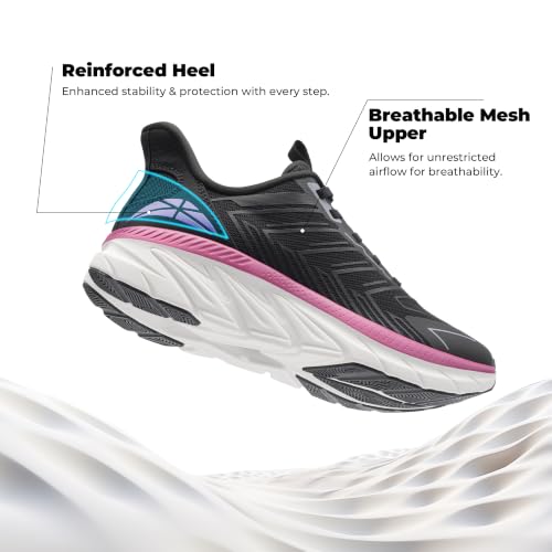 Image of ALLSWIFIT Women's Slip On Walking Shoes Running Comfortable Tennis Breathable Non Slip Athletic Gym Workout Cross Training Fashion Sneakers