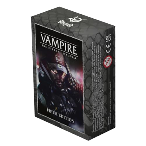 Brujah Anarch SW - VTES Vampire: The Eternal Struggle - Tabletop Game - 77 Library Cards, 12 Crypt Cards - Age 15+
