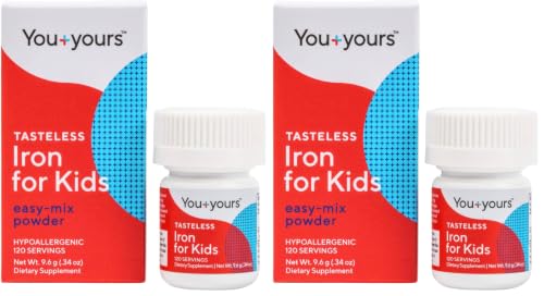 Image of Tasteless Iron for Kids + Toddlers- 4-Month Supply | Just One Ingredient (Pack of 2)