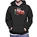 Disney Christmas Cars Lightning McQueen Off Road Sudadera con capucha para hombre Negro Negro ( XXL