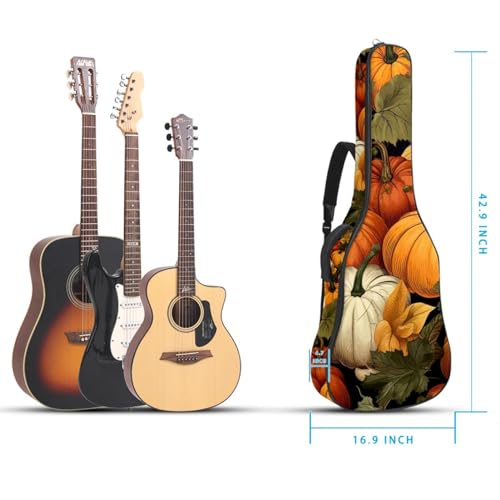 JRHEJTFZ Housse pour guitare acoustique de 1,9 cm d’épaisseur – Imperméable – Durable et élégant – Feuilles de Thanksgiving, Multicolore 4., 42.9×16.9×4.7 in, Motif imprimé tendance - Les Beatles, Paul McCartney, John Lennon, RIngo Starr, George Harrison JRHEJTFZ Housse pour guitare acoustique de 1,9 cm d'épaisseur - Imperméable - Durable et élégant - Feuilles de Thanksgiving, Multicolore 4., 42.9x16.9x4.7 in, Motif imprimé tendance – Image 6