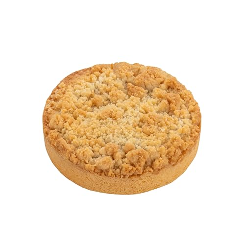 KuchenMeister Puks Apple Pie 100g | saftiger Mürbegebäck, fruchtige Apfelfüllung und knusprige Streusel | süßer Apfel Kuchen Snack