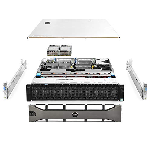 Dell PowerEdge R730xd Server 2.60Ghz 32-Core 256GB RAM 24x 2TB 2X 2TB Rails (Renewed)