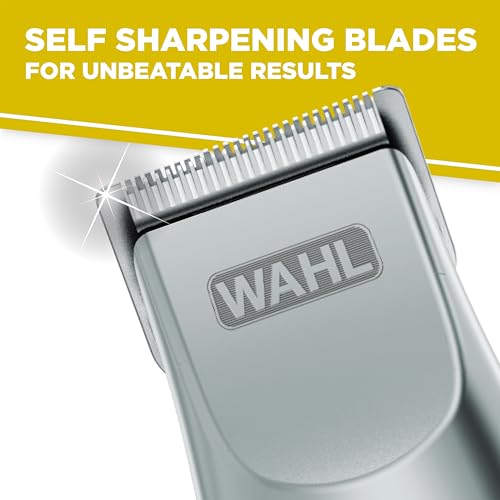 Wahl Groomsman Akku-Bartschneider-Set für Bärte, Nasenhaare, leichtes Detailing und leichte Körperpflege mit zusätzlichem Nass-/Trocken-Akku-Nasentrimmer