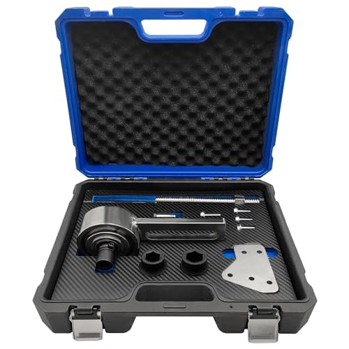 ZKTOOL Herramienta de extracción de polea de correa del cigüeñal del motor, compatible con Ford 1.0T ECOBOOST, herramienta de ajuste de polea, 303-1611 303-1611-01 303-1611-02