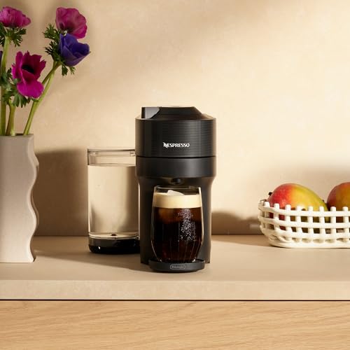 Nespresso Vertuo Pop+ Coffee and Espresso Machine by De'Longhi, Liquorice Black - Image 3