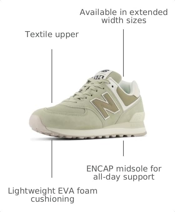 Image of New Balance Women's 574 V2 Evergreen Sneaker