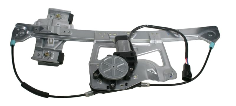 Image of TRQ Front Left Power Window Regulator & Motor Assembly Drivers Side Compatible with 2000-2001 Cadillac DeVille