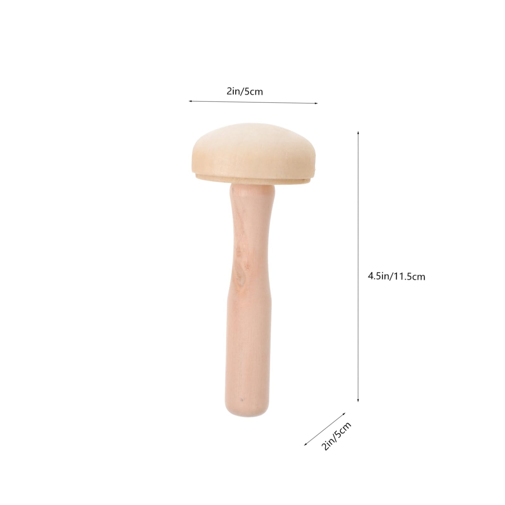 HOMSFOU 10Pcs Knitting Tools Multi Function Darning Mushrooms for Repairing Socks Sweaters Scarves Convenient for Beginners Professionals Knitting Enthusiasts