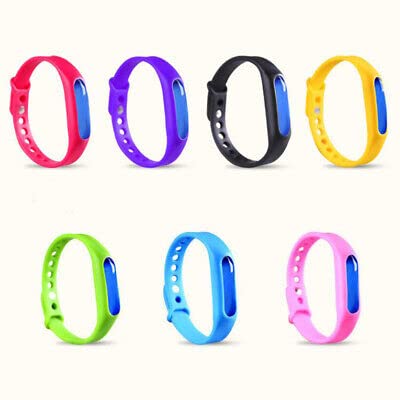 Image of Pack of 3 Mosquito Repellent Wrist Band Cute Water Resistant Insect & Bug Repeller With Plant Essential Oil For Babies,Kids & Adults Perfect Return Gift Option