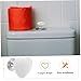 DOITOOL 16pcs Top Toilet Button Press Heart Shape Assistant Tool Bathroom Decorative Handle