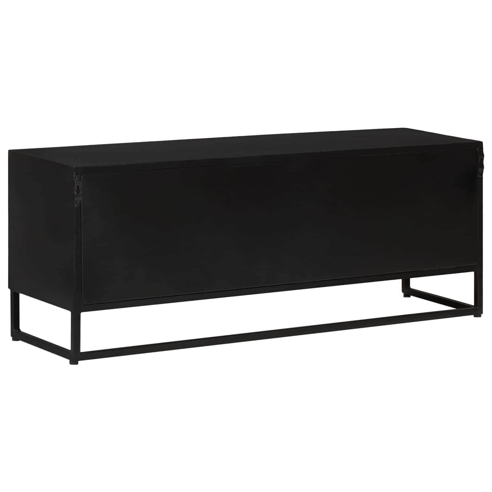 Hothingwell Mueble TV Madera Recuperada 105 cm | Con Cajón, Almacenamiento Multimedia, Estilo Moderno, Ensamblaje Fácil