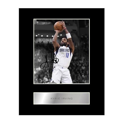 Kyrie Irving Print Signed Mounted Photo Display #01Printed Autograph Picture Print