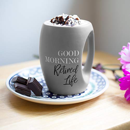 Taza Pavilion Gift Company 16 oz Gris miniatura 6