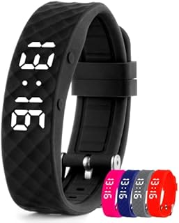 TabTime Vibrating Alarm Reminder Watch (Black) - with up to 10 Personal Alarms or Pill Reminders per Day