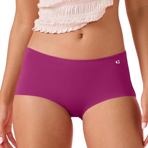 Image of Enamor Innovations Invisi, All Day Comfort, Mid Waist Boyshorts Panty for Women - No Visible Panty Lines, Breathable, Sweat Wicking, Free Cut, Full Coverage - PS40