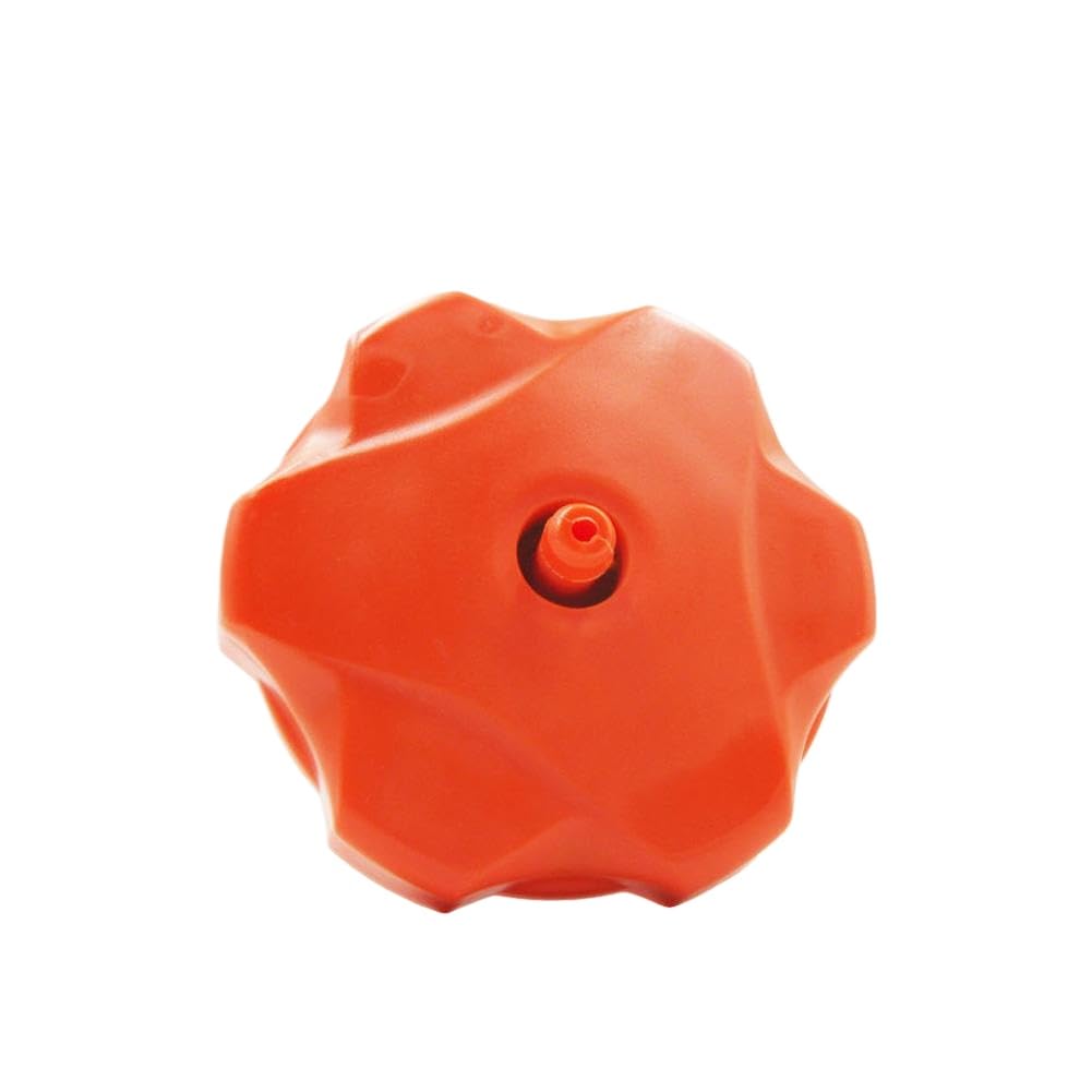 Tapa de celda de tanque de motocrós tapa de combustible de plástico cubierta de caja de motor de llenado de aceite Compatible con motocicleta SX SXF XC 125 150 250 300 350 450(Orange)