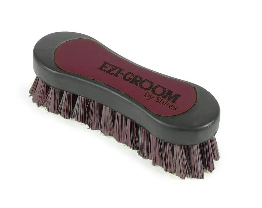 Shires 1486 Ezi-Groom Small Grip Hoof Brush Burgundy โ image 1