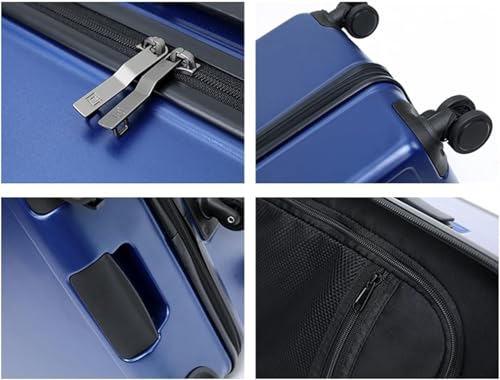 Travel Suitcase High Capacity Luggage Thickened Zipper Wide Trolley Carry On Wide Trolley Wear-resistant Durable(28inch)4