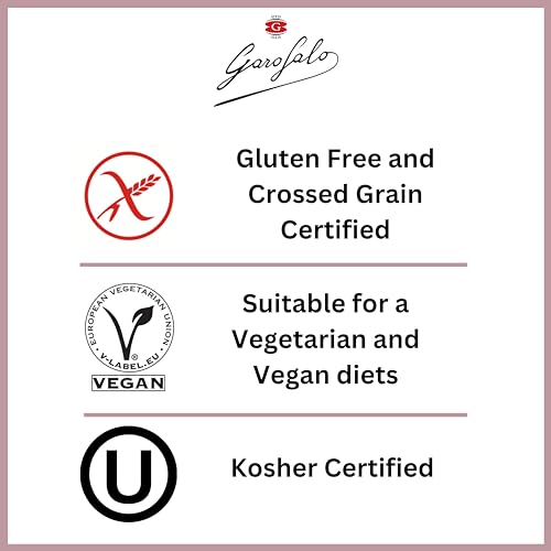 Garofalo Gluten Free Casarecce Italian Dried Pasta, 400g - Suitable for Coeliac and Vegan diets (Pack of 1)