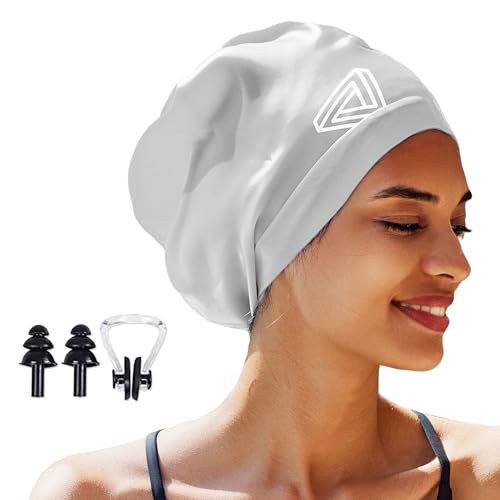 Large Swimming Cap, Suitable for Men and Women, Specially Designed Swimming Cap, Suitable for Very...
