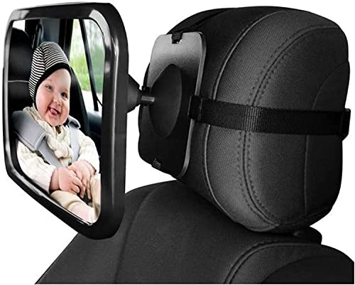 Sausiry Baby Car Rear View Mirror Baby Car Backseat Mirror 3...
