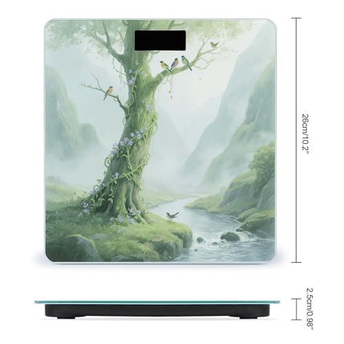Green Tree of Life Balanza Digital con Pantalla LCD de 400 Lb miniatura 2