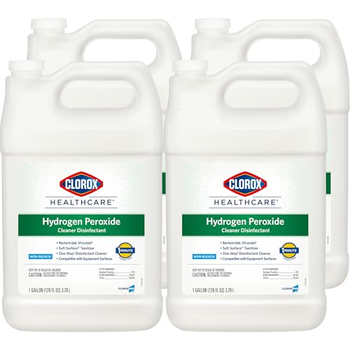 Clorox Healthcare Hydrogen Peroxide Disinfectant Refill, 128 oz., 4 Pack - image 1