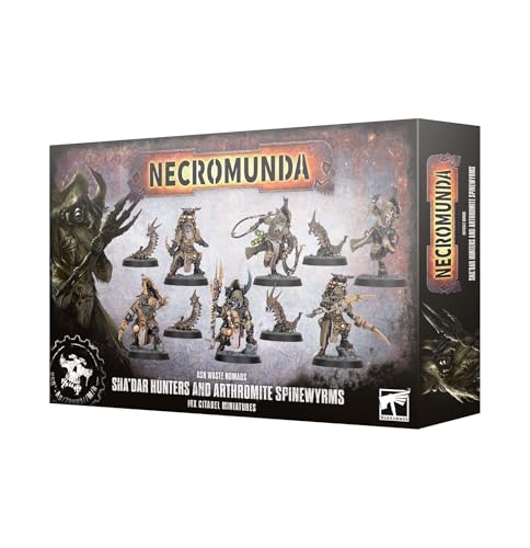 Warhammer - Necromunda - Nomadi: Sha'Dar Hunters & Arthromite Spinewyrms (Shadar) (Workshop Di Giochi)