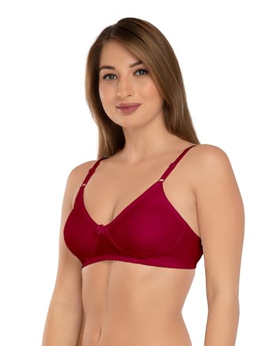 Image of Daisy DEE Women's Cotton Seamless Non-Padded Non-Wired Full Coverage T-Shirt Bra NLBLA