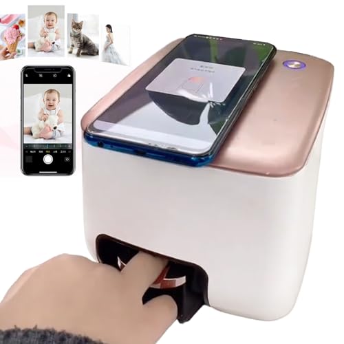 agreilduite Nail Printer Nail Art Machine, Portable 3D Digital Printer...
