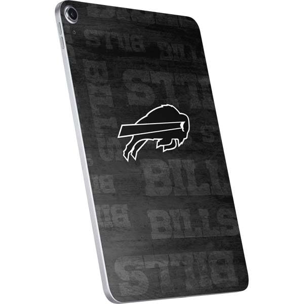 Skinit Decal Tablet Skin Compatible with iPad 11th Gen (2025) - Officially Licensed NFL Buffalo Bills Black & White Design